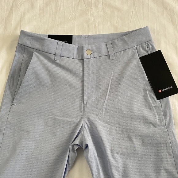 Lululemon Commission Pant Slim 34"L WovenAir BLEN Light Blue Men's Size 31 - Picture 3 of 5